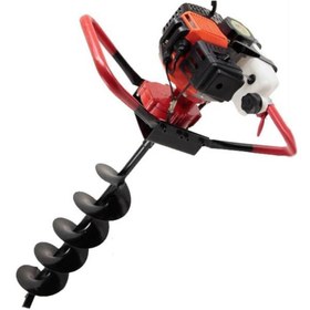 Resim Orac ED520 Benzinli Toprak Burgu Makinesi 20Cm Burgu Çapı 
