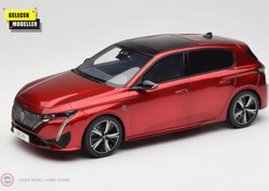Resim 1:18 OTTO 2022 Peugeot 308 GT Red 