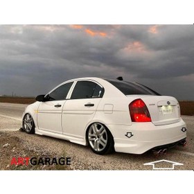Resim Hyundai Accent Accent Era Cus Arka Tampon Eki-fiberglass-boyasız 