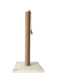 Resim 82 Cm Boyunda Kedi Tırmalama Tahtası, 8 Çap Boru, Tek Parça 