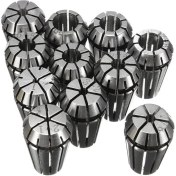 Resim 11 Adet Tam ER16 Hassas Yaylı Yüksük Seti Cnc Freze Torna Tezgahı ve Iş Tutma (Yurt Dışından) 