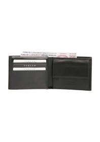Resim Tergan Siyah Deri Erkek Cüzdan - S1ce00001254-a97 Siyah 