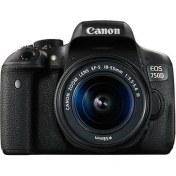 Resim Canon 750D 18-55mm DC III DSLR Fotoğraf Makinesi 