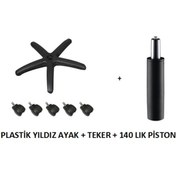 Resim Kamusalmarket Büro Sandalyesi Ayağı 140 Lık Piston 