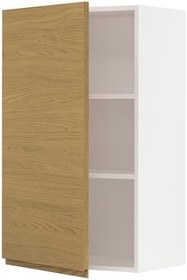 Resim Mutfak duvar dolabı, VOXTORP meşe görünümlü, 60x100 cm, 1 kapaklı 