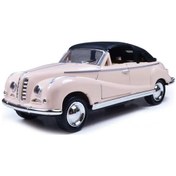 Resim Zilinn 1:32 Alaşım Klasik Araba Modeli Çocuk Oyuncak Araba Süsleri Geri Çekmeli Araba Modeli Erkek Oyuncak Die-cast Eğitici Oyuncak Model Araba Bej Altın 