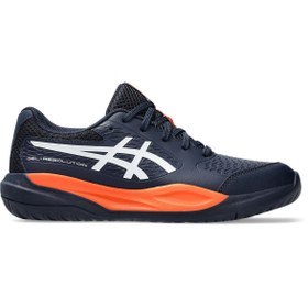 Resim Asics GEL-RESOLUTION X GS Kids Black Tenis Ayakkabısı 1044A081-400 