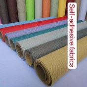 Resim 1 Adet Kalın Kendinden Yapışkanlı Kumaş, Deri Olmayan Onarım Bandı, Koltuk Mobilya Araç Koltuğu Tamir Yaması, Polyester Onarım Seti, İç Dekorasyon Duvar Kaplaması, Mobilya, Ofis Sandalyesi, Kutu ve El İşi için Uygun Kendinden Yapışkanlı Sabitleme Levhası 