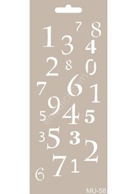 Resim Cadence Mu58 Mix Media Stencil 