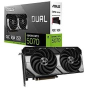 Resim ASUS DUAL RTX5070 O12G NVIDIA GEFORCE 12GB GDDR7 192BIT 2xHDMI 3xDP-DLSS4 EKRAN KARTI 