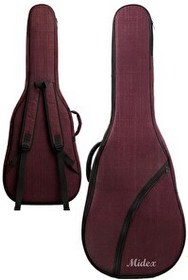 Resim Midex CS-89RD Özel Tasarım Softcase 101 CM Klasik Gitar Çantası Gigbag Kılıf 