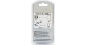 Resim Energizer LCAEHJACKBK2 Hightech Audio Stereo 3,5mm JACK to 3,5mm JACK 1.5m Siyah Ses Kablosu 