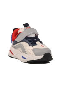 Resim Aspor Beyaz Lacivert Cırtlı Erkek Çocuk Spor Ayakkabı Çok Renkli 