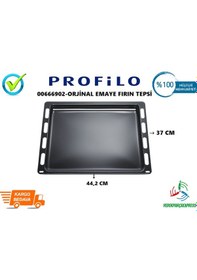 Resim Profilo Uyumlu Ankastre Firin Tepsi Emaye Siğ Tepsi Siyah 44,2 X 37 Cm - 414802278 
