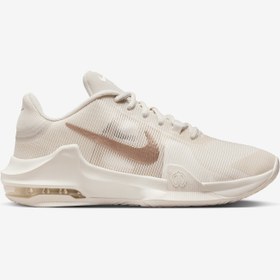 Resim Nike Air Max Impact 4 Unisex Krem Basketbol Ayakkabısı 