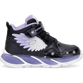 Resim Pepino FK25-2040 Patik Kız Çocuk Sneaker Bot Siyah - Lila 