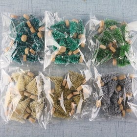Resim 12 Mini Küçük Yapay Noel Ağaçları - Masaüstü ve Ev Dekoru için İdeal - Sisal İpi Kar Çamı Kozalak Ağacı ile Kar Çamı - Noel ve Yılbaşı Dekorasyonları için İdeal - Festif Bayram Malzemeleri için Navidad, Noel Dekoru, Noel Hediyeleri, Yaratıcı Küçük Hediyeler, Bayram Aksesuarları, Doğum Günü Partisi Malzemeleri, Yılbaşı Hediyeleri 