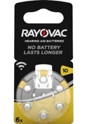 Resim AYT Ticaret HT-101 RAYOVAC 10 NO KULAKLIK PİLİ 6Lİ PAKET FİYAT 
