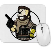 Resim Baskı Dükkanı Big Boss Vault Boy Mouse Pad 