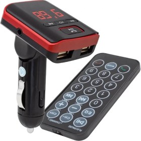 Resim Hello HL-19682 Usb/sd/mp3 12-24 Volt Ekranlı Uklı Hafızasız Bluetooth Fm Transmıtter (5047) 