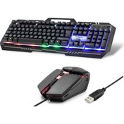 Resim NOVATOR Hd865 Oyuncu Klavye Mouse Seti Rgb Oyuncu Klavye Mouse Işıklı Oyuncu Metal Dayanıklı Klavye Kaliteli üründür - Hızlı gönderim