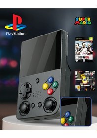 Resim Retro El Atarisi 3.5 Hd Ekran Psp Ps1 Mario Gta Fıfa Destekli 10.000 Oyun Konsolu 