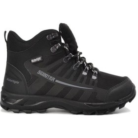 Resim Scooter Siyah Tekstil Su Geçirmez Unisex Outdoor Bot Çok Renkli 