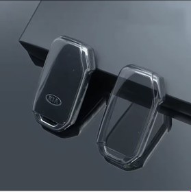 Resim Kia Xceed Smart Şeffaf-füme Anahtar Kılıfı Aksesuar 