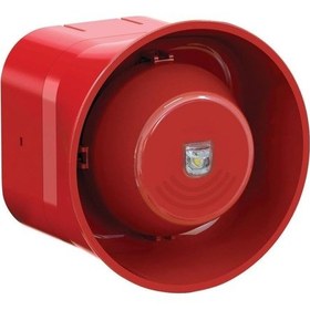 Resim Mavigard Ml-2430 Flaşörlü Elektronik Siren, Kırmızı 24v Dc 