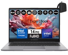 Resim Asus Expertbook P1 P1403CVA-I58512G0D Intel Core I5-13420H 24GB Ddr5 512GB SSD WINDOWS11PRO 14" Fhd Intel UHD Taşınabilir Bilgisayar WXI58512G0DW12+ZETTAÇANTA 