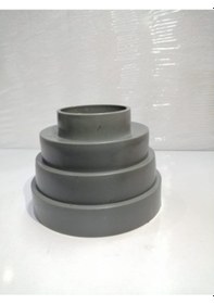 Resim Plastik Aspiratör Borusu Dönüştürücü 4 Kademeli Redüksiyon Adaptö 