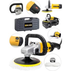 Resim Graizer Alman 4000 Watt Bakir Sargili 6 Kademe Devir Ayarlı Polisaj Makinasi Zımpara Pasta Cila Makinesi 