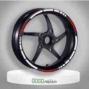 Resim GOGOPREMİUM REFLEKTÖR BEYAZ I HONDA FORZA UYUMLU 1 SET JANT ŞERİDİ 