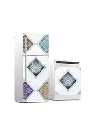 Resim Buzdolabı Ve Bulaşık Makinası Beyaz Eşya Sticker Kaplama 3d Karo 