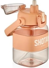Resim Shotay Ribbon Grib Su Matarası Tritan Somon 1000Ml 