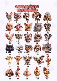 Resim Okul Etiketi Kalem Defter Etiketi İsme Özel Etiket Set06 