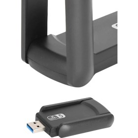 Resim Bi Dünya Shop Mbps Wifi Alıcı Kablosuz Wifi Adaptörü Çift Band Çift Antenli 
