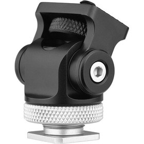 Resim Pazly 360 Dönebilen Soğuk Adaptör - Led Mikrofon Montajı İçin 1/4 Arayüz 