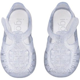 Resim İgor Igor S10308-091 Tobby Gloss Glitter Kız Çocuk Sandalet Mavi 