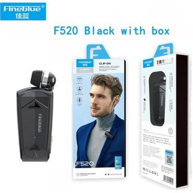 Resim 2022 Fineblue F520 Mini Kablosuz Kulaklık Bluetooth 5.3 Geri Çekilebilir F520 Black Wıth Box 