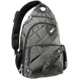 Resim Ful Usa Brıck House Gri 14" Unısex Laptop Çapraz Sırt Çantası 