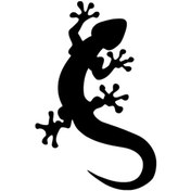 Resim Kertenkele Sticker Oto-motor-laptop-duvar-dekor 10 X 15 Cm 