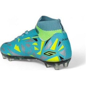 Resim Ayakkabımood Dgn 2303 Flt Çocuk Su Yeşili-sarı Çoraplı Krampon Ayakkabısı Sarı - Yeşil 