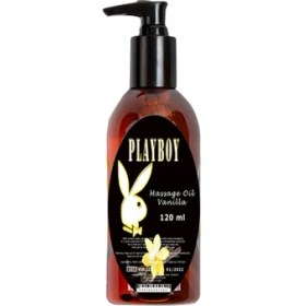 Resim Playboy Aromaterapi Vanilyalı Masaj Yağı 120 ml Snmx - 120ML Playboy Vanilla Massage Oil 