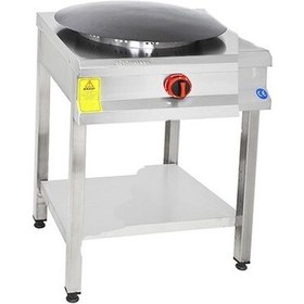 Resim Himaksan Endüstriyel Doğalgazlı Tekli 55 Lik Ayaklı Gözleme Ocağı 