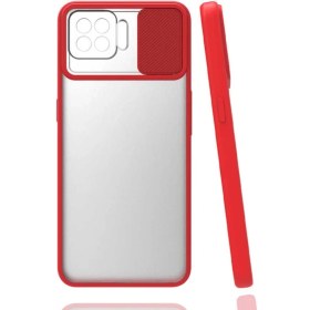 Resim Mobaxaksesuar Oppo Reno 4 Lite Kılıf Kamera Kapatmalı Lensi Case 