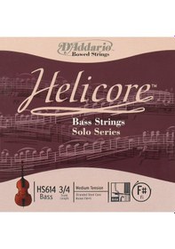 Resim Daddarıo Hs614 Kontrabas Tek Tel. Helıcore. Fa#Fi. Scale 3/4. Ba 