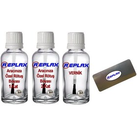 Resim Omoda 5 Tiggo 7 Tiggo 8 Kırmızı 2 Kat Rötuş Boyası+vernik+çelik 