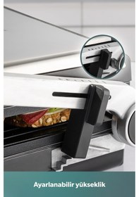 Resim Jumbo X Homend Grilliant 1345H 2000 W Izgara Ve Tost Makinesi 