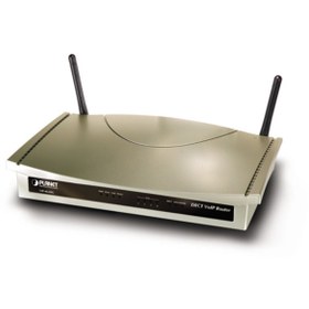 Resim Planet 802.11g Sıp Dect Voıp Router (1 X WAN, 4 X LAN, 802.11G WLAN, 2 X RJ-11, DECT) Tdrtr 